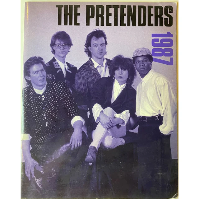 The Pretenders 1987 Tour Concert Program