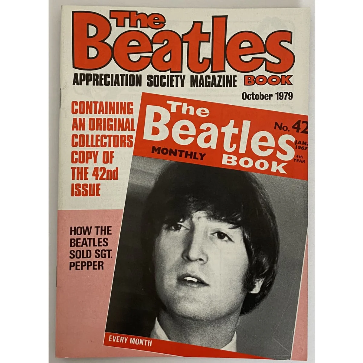 Beatles Book Monthly Magazines 1970s Issues original 2nd era sold