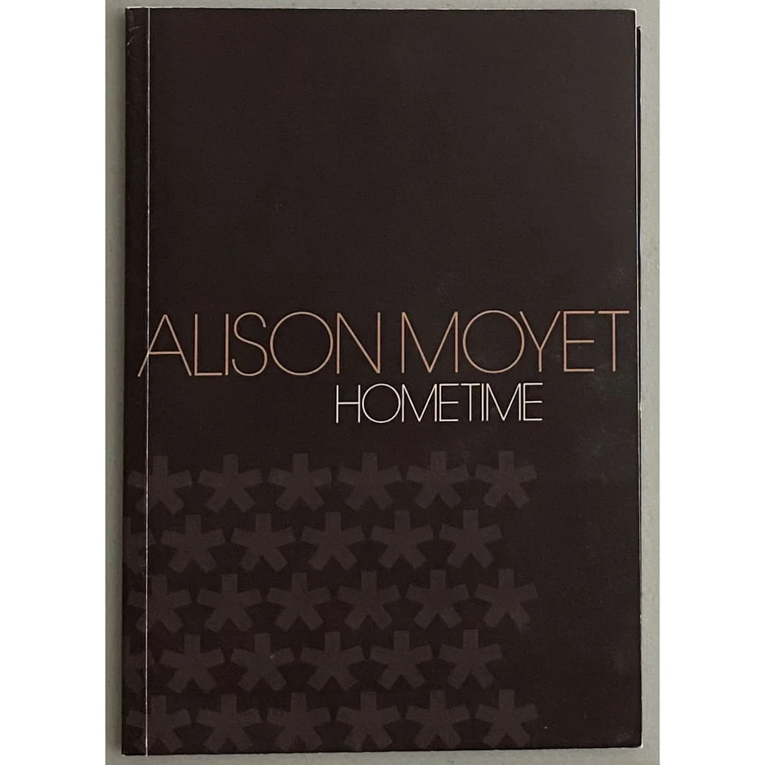 Alison Moyet 2003 Hometime Tour Program