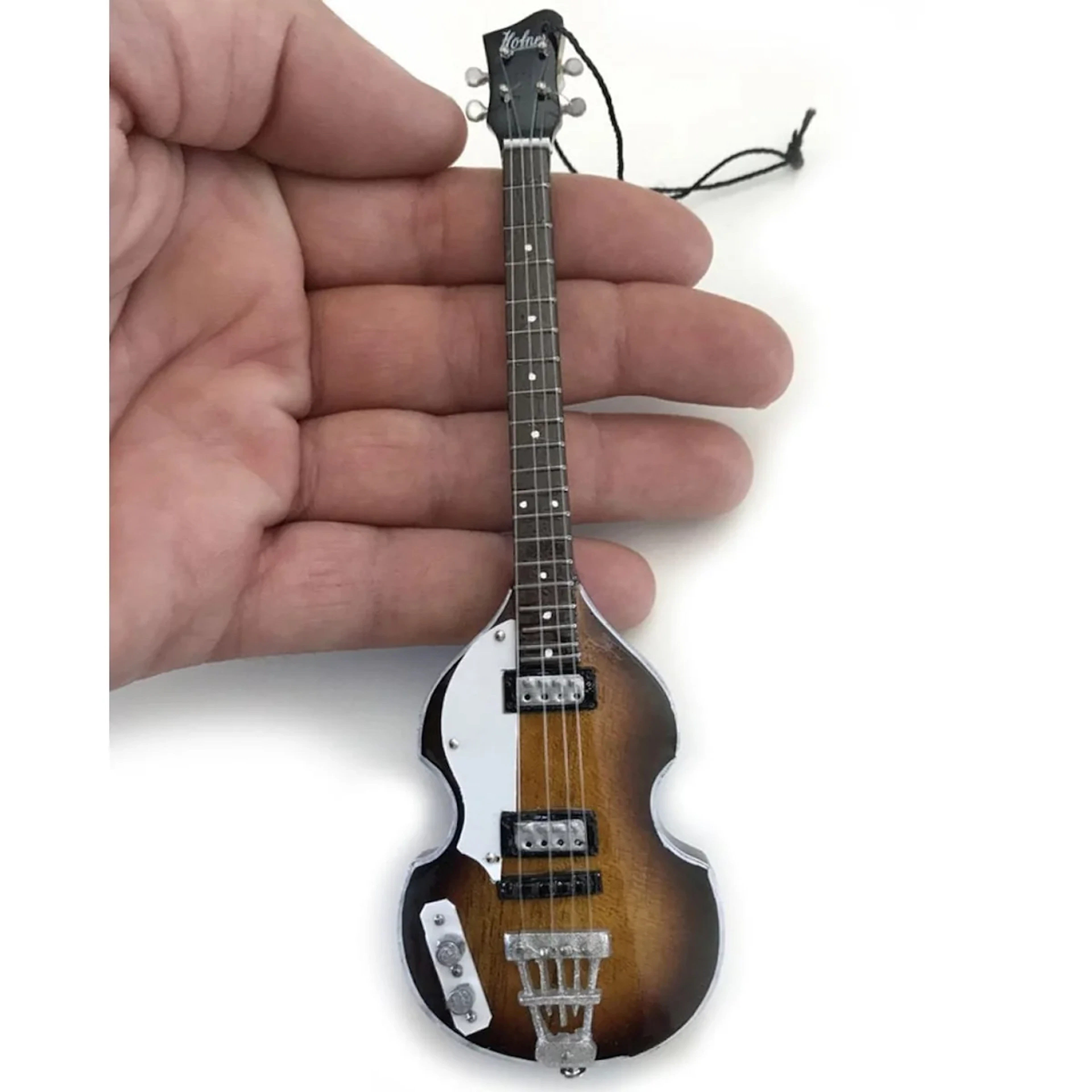 Beatles Paul McCartney Violin Bass Holiday Ornament