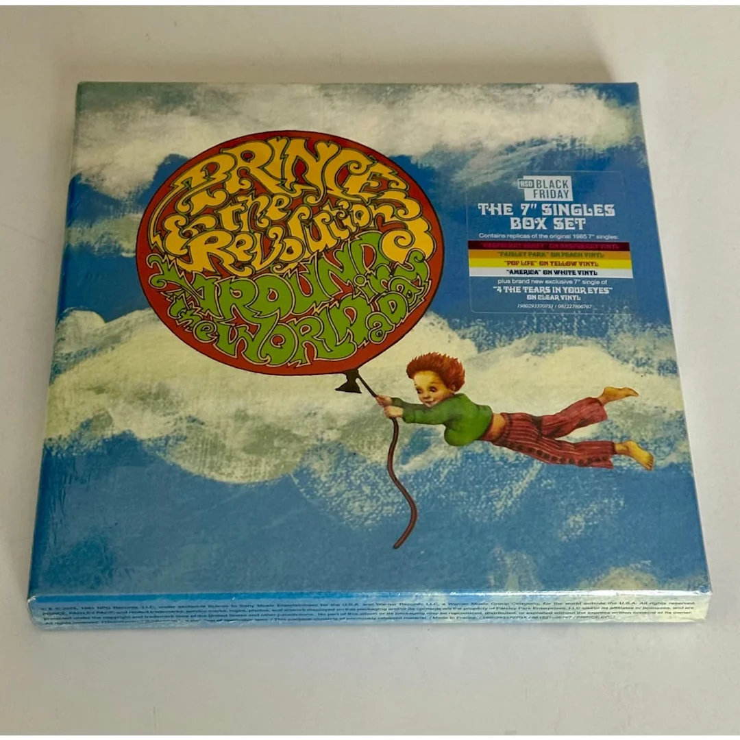 Prince and the Revolution Around the World in a Day The Singles 5-7"