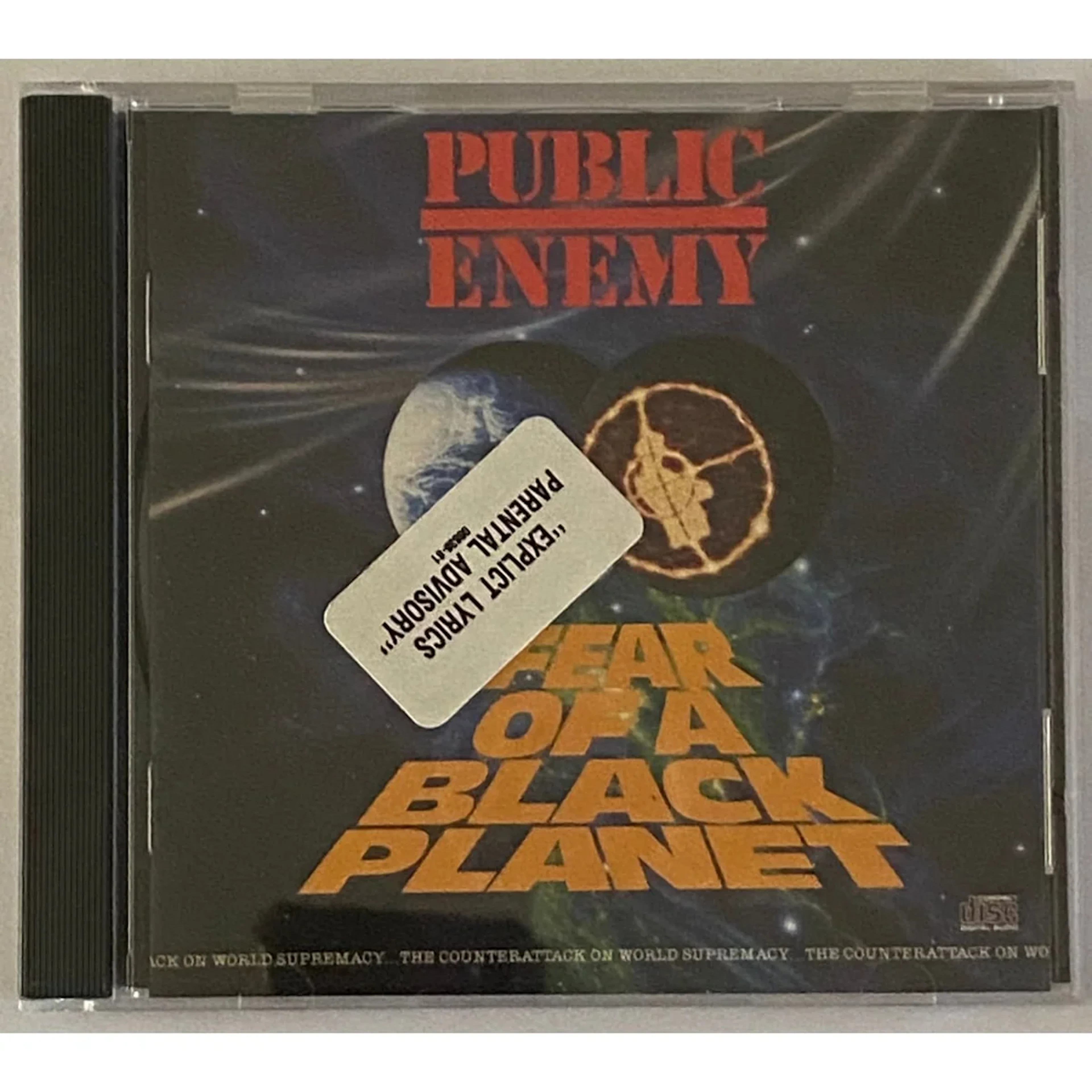 Public Enemy Fear of a Black Planet 1990 CD