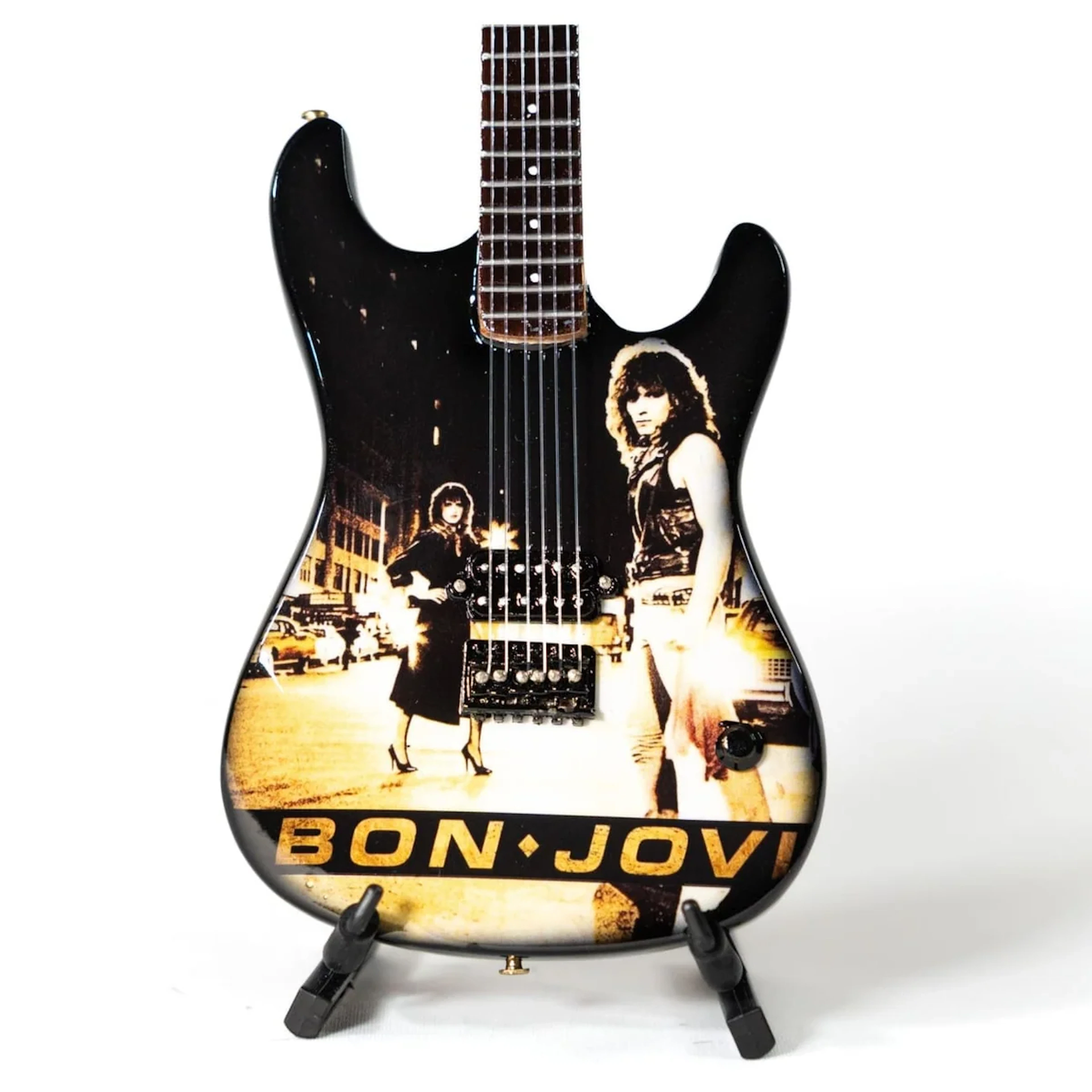 Bon Jovi "Bon Jovi" Mini Guitar