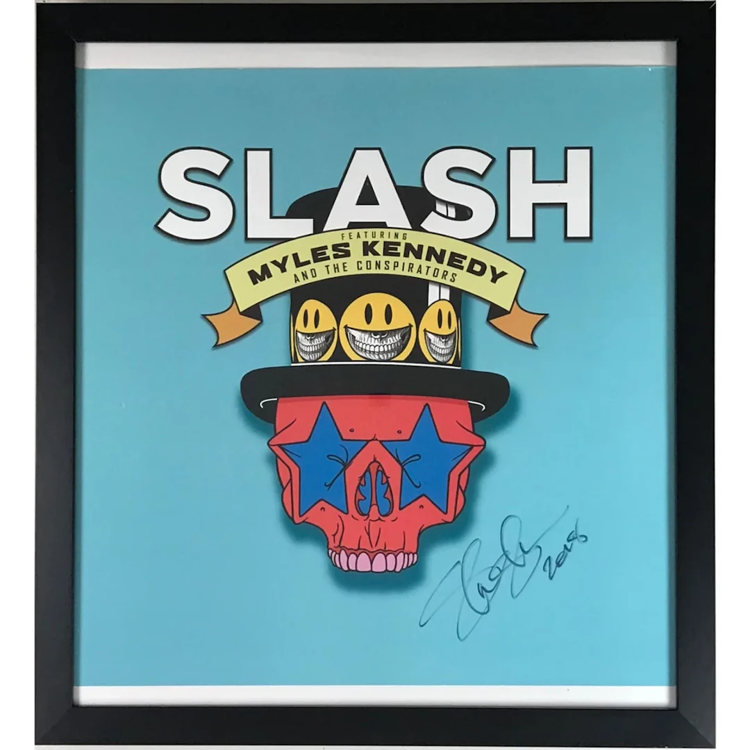 Slash Signed Slash ft. Myles Kennedy & the Conspirators Poster