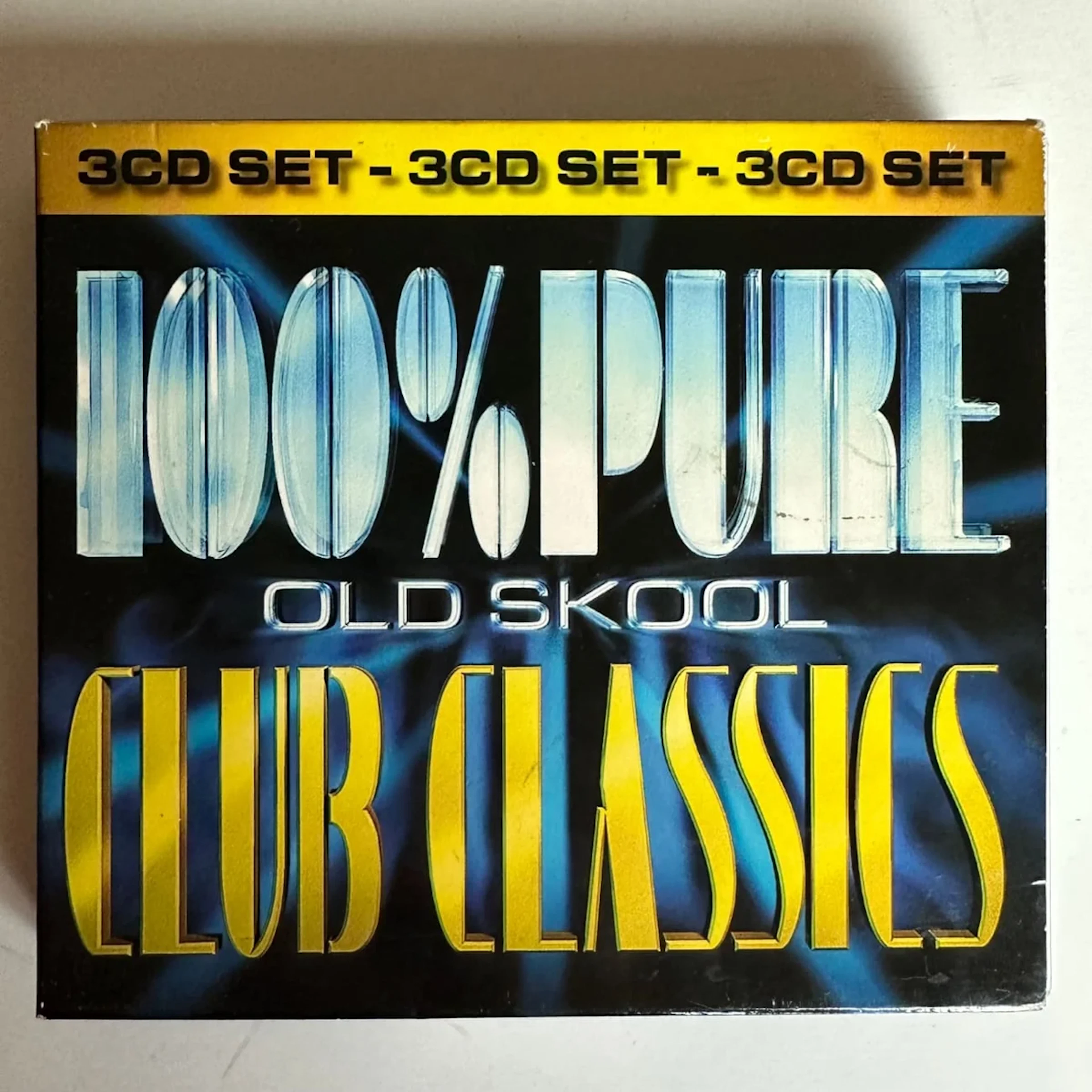 Various 100% Pure Old Skool Club Classics 3-CD Box Set 2003 TTVCD3361