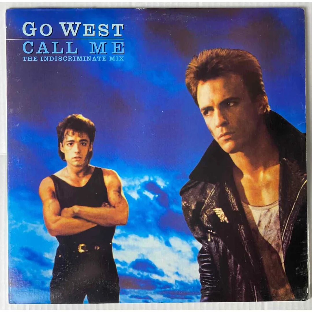 Go West We Close Our Eyes 12" Promo Vinyl Single 1985