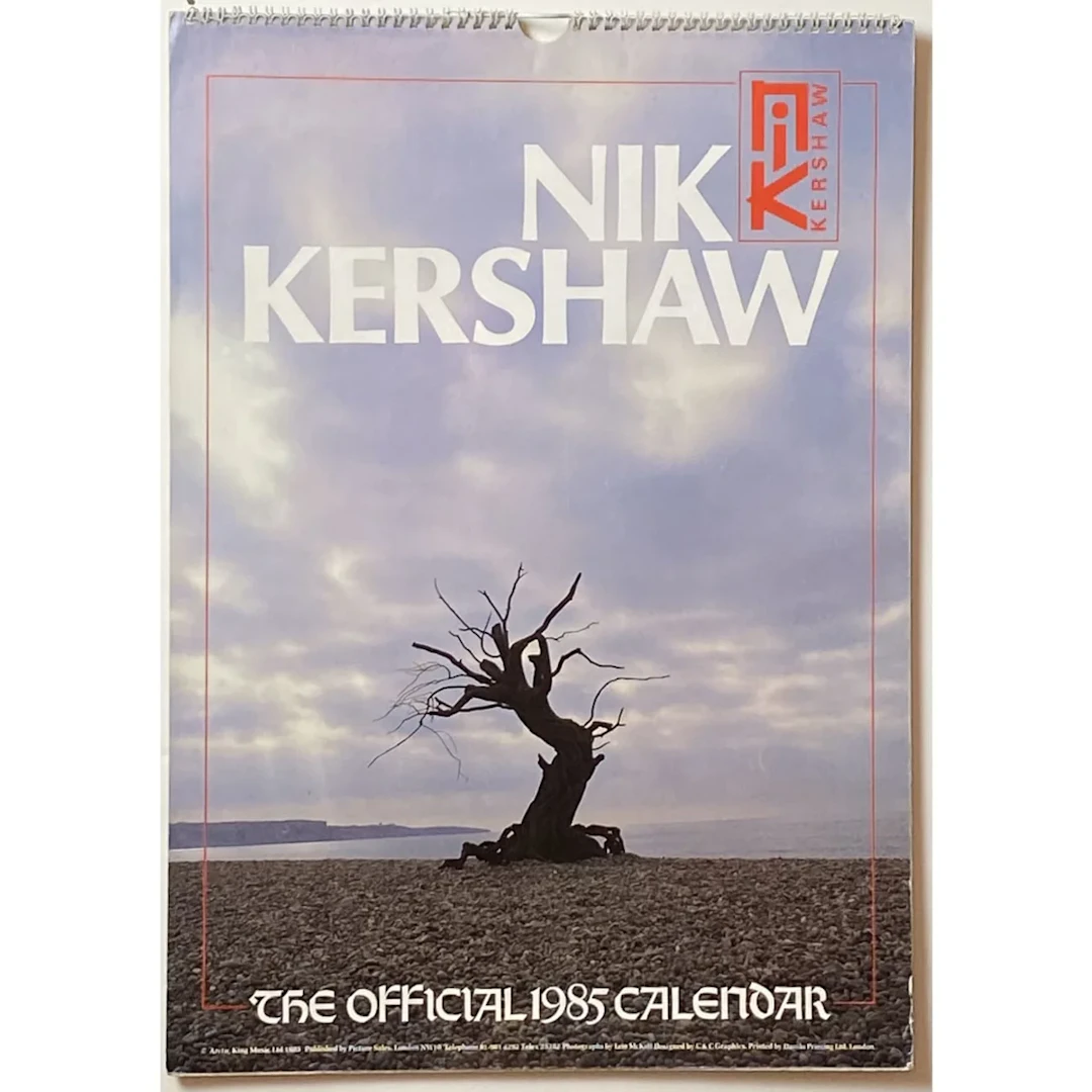 Nik Kershaw Official 1985 Calendar