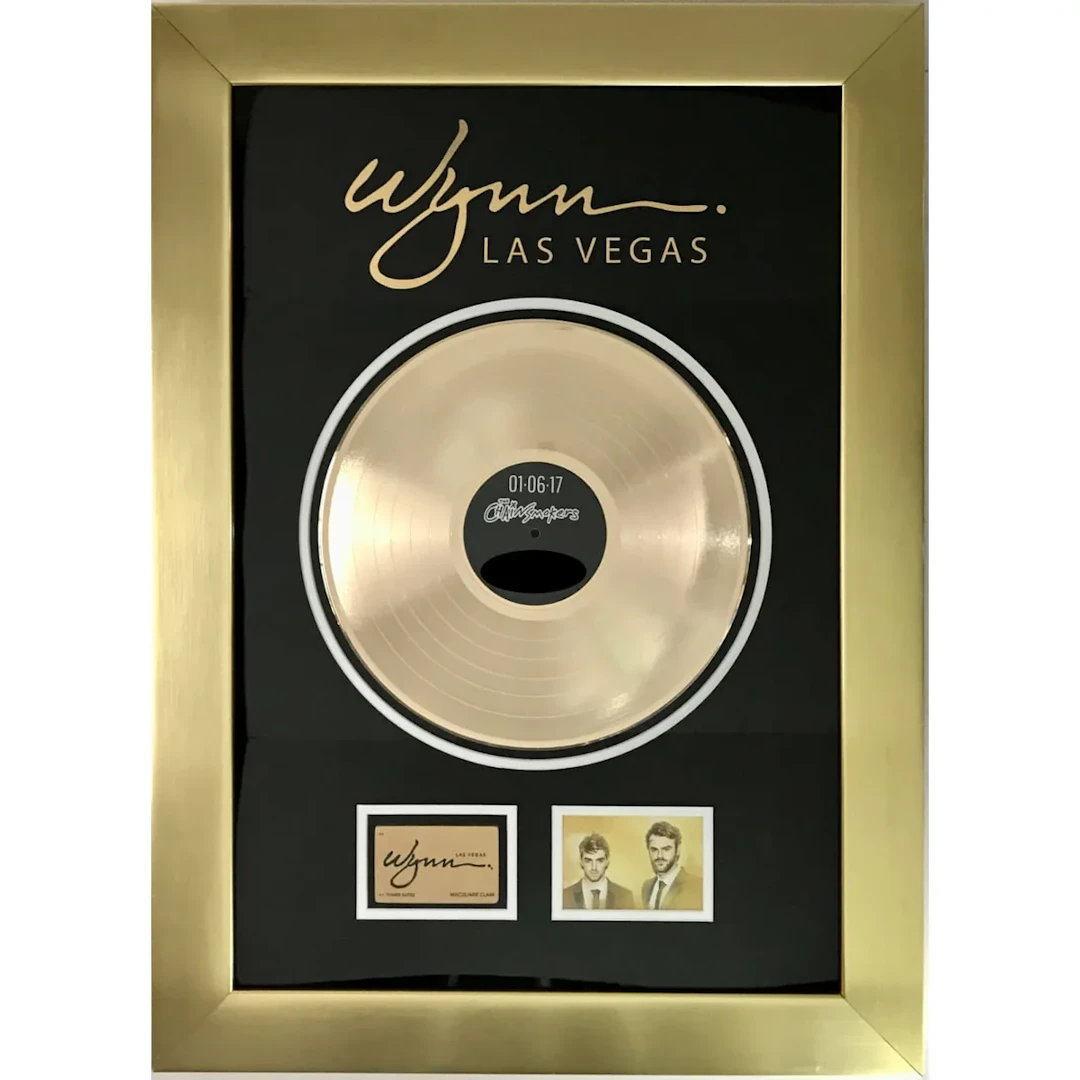 The Chainsmokers Wynn Casino Residency Award