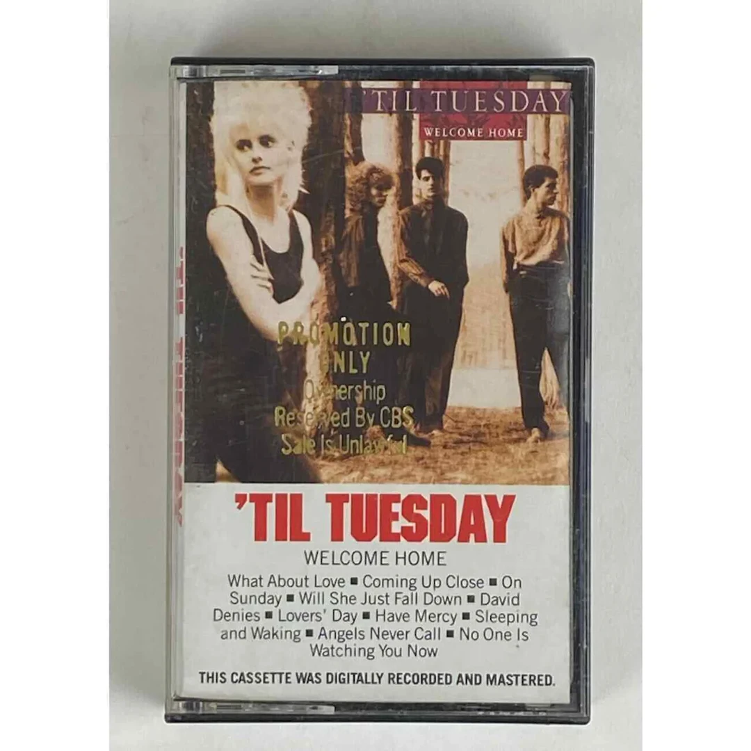 Til Tuesday Welcome Home 1986 Cassette Promo