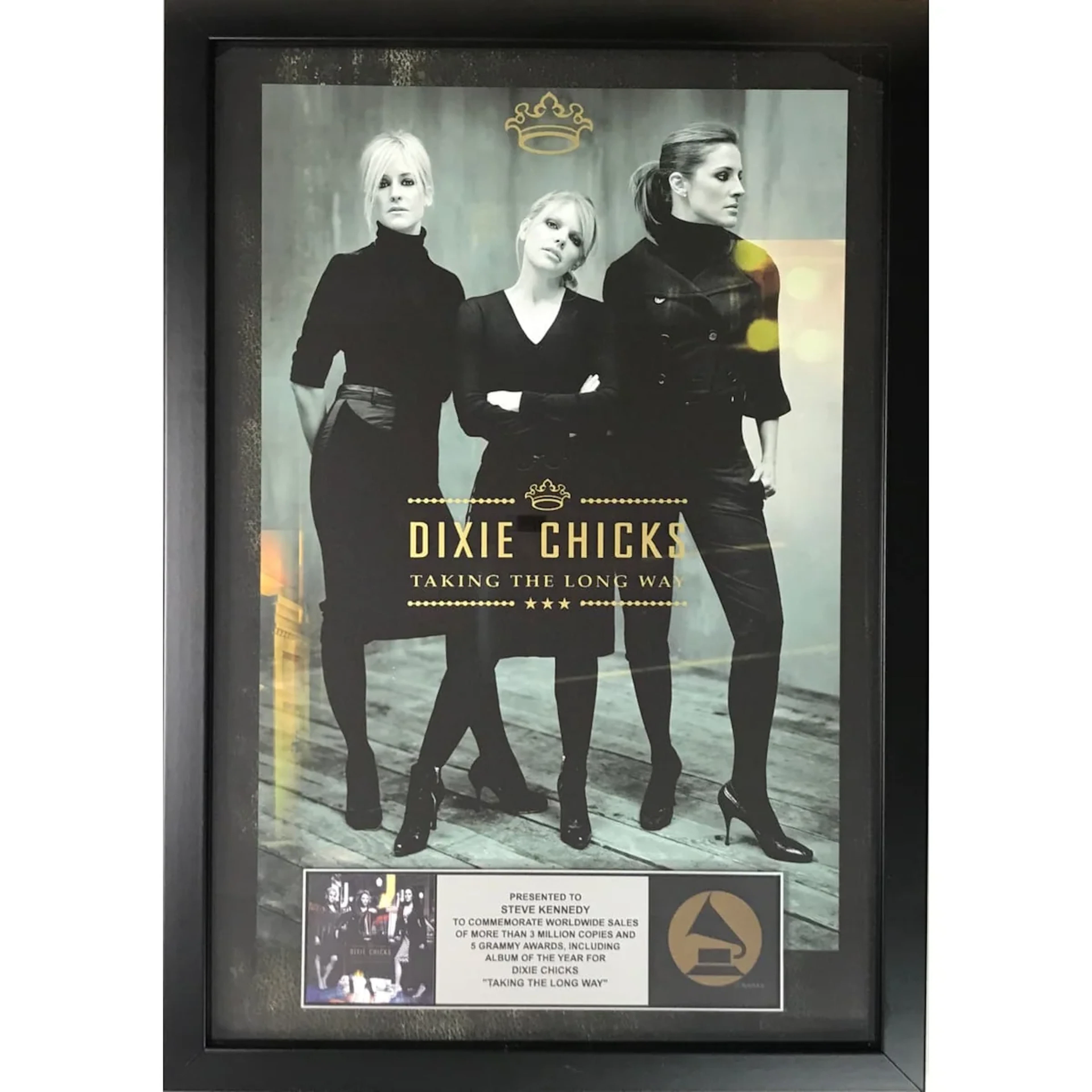 Dixie Chicks Taking The Long Way In-House Award