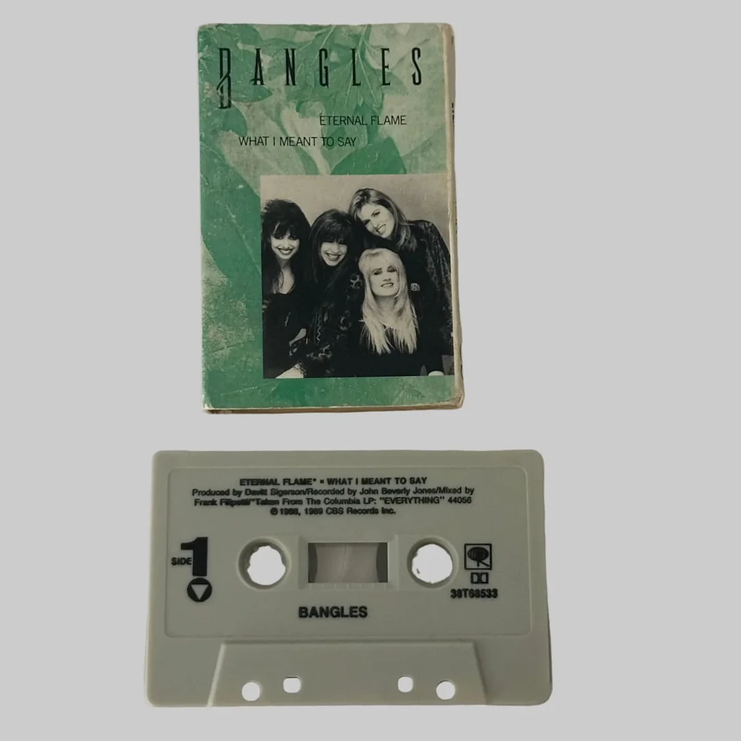 Bangles "Eternal Flame" 1989 Cassette Single 38T68533