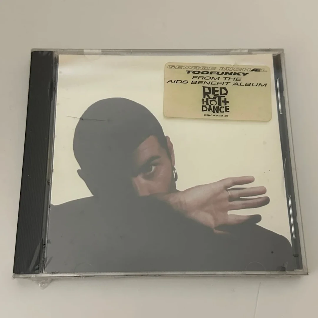 George Michael "Too Funky" Sealed CD Single 1992 Promo CSK 4622