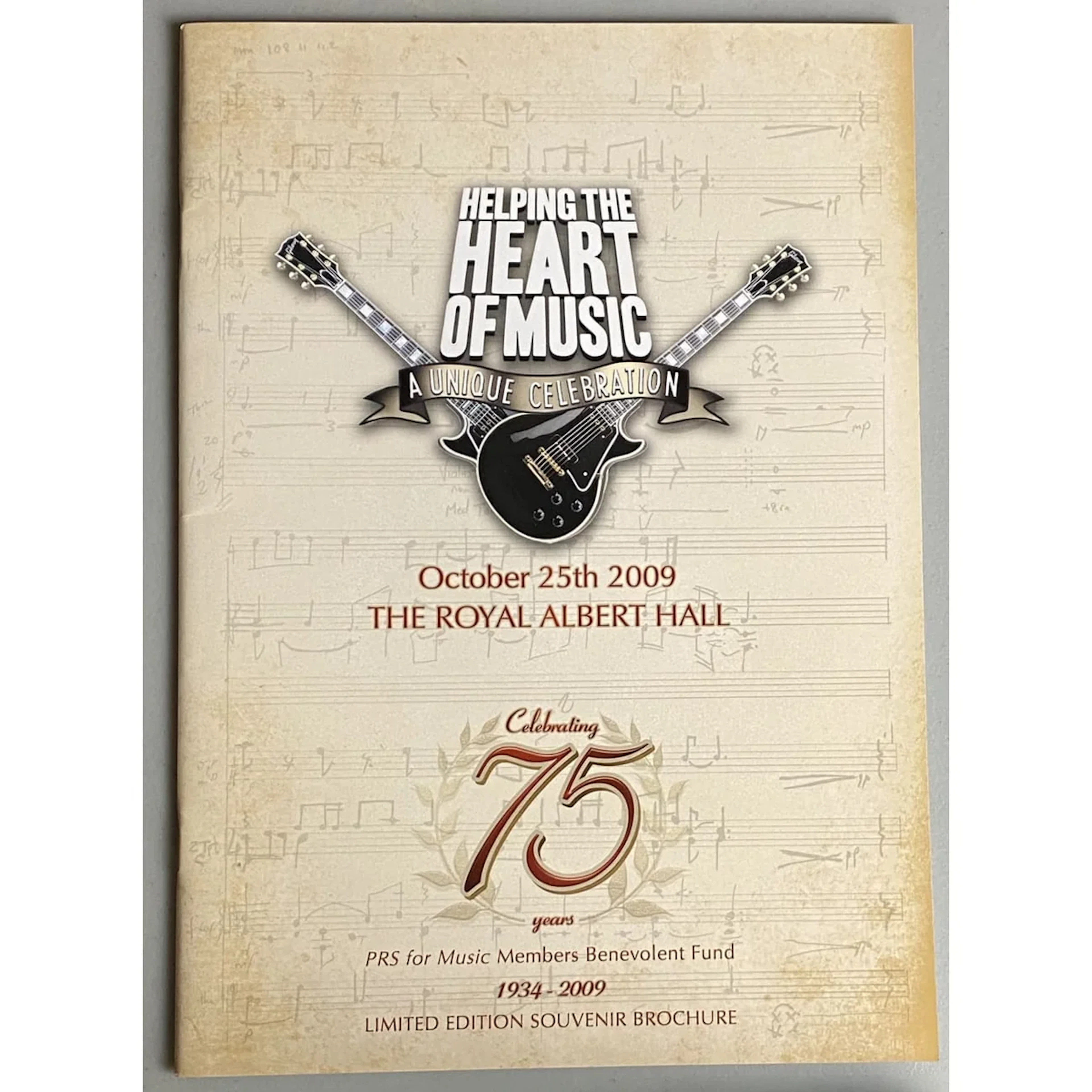 Helping The Heart Of Music 2009 Tour Program