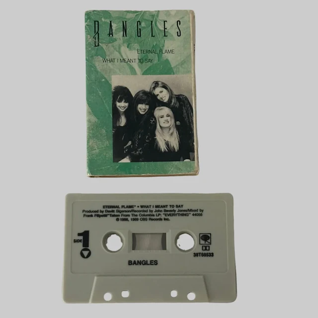 Bangles "Eternal Flame" 1989 Cassette Single 38T68533