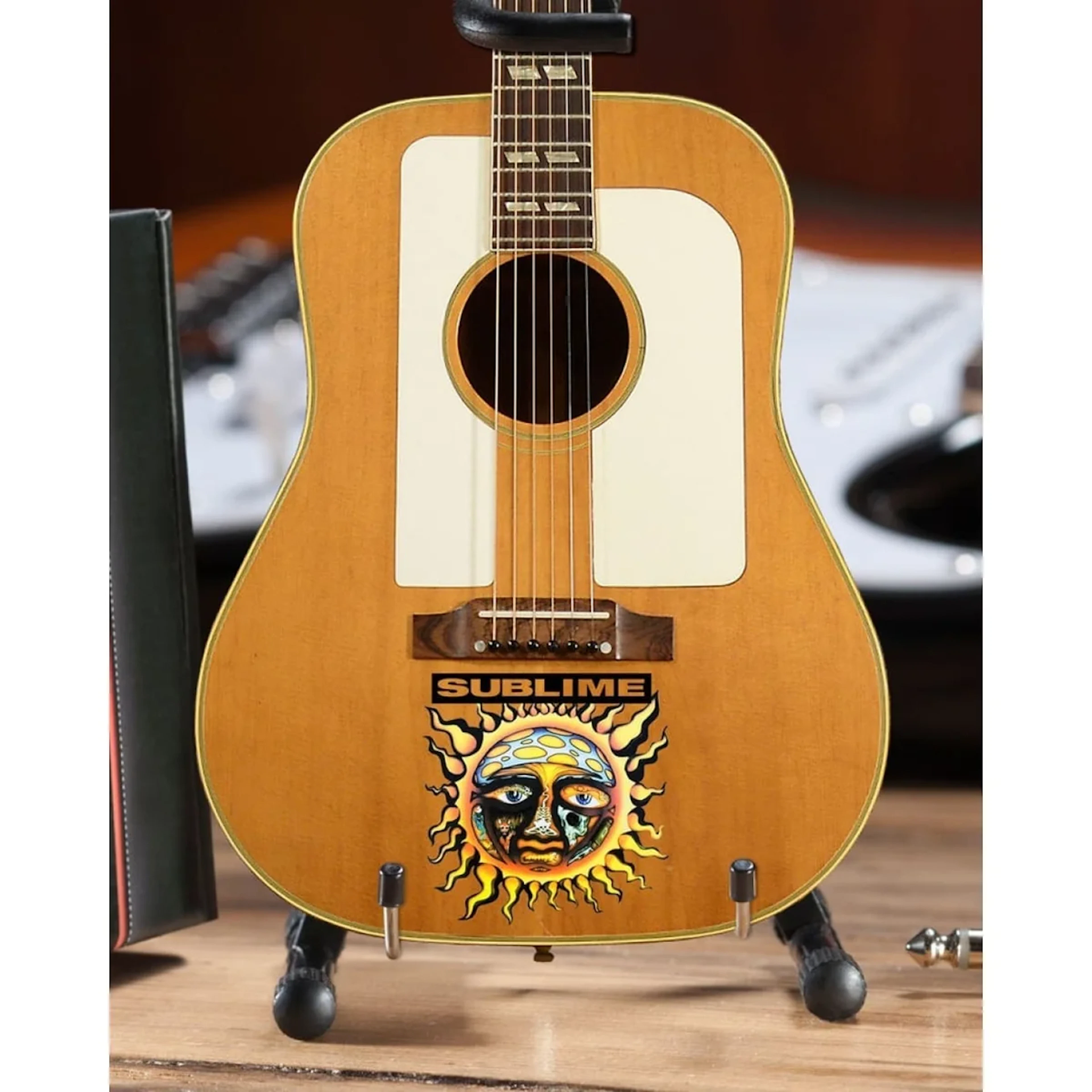 Sublime Bradley Nowell Small Sun Mini Acoustic Guitar Replica