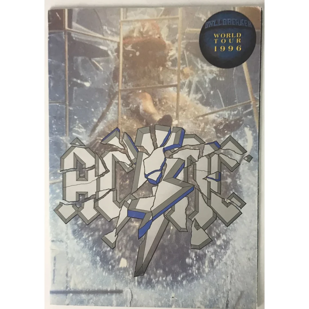 AC/DC 1996 Ballbreaker Tour Program