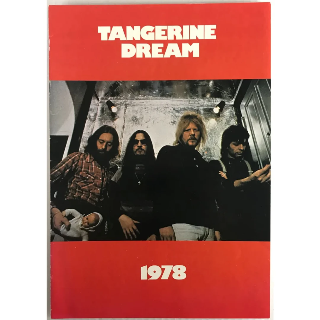 Tangerine Dream 1978 UK Tour Concert Program