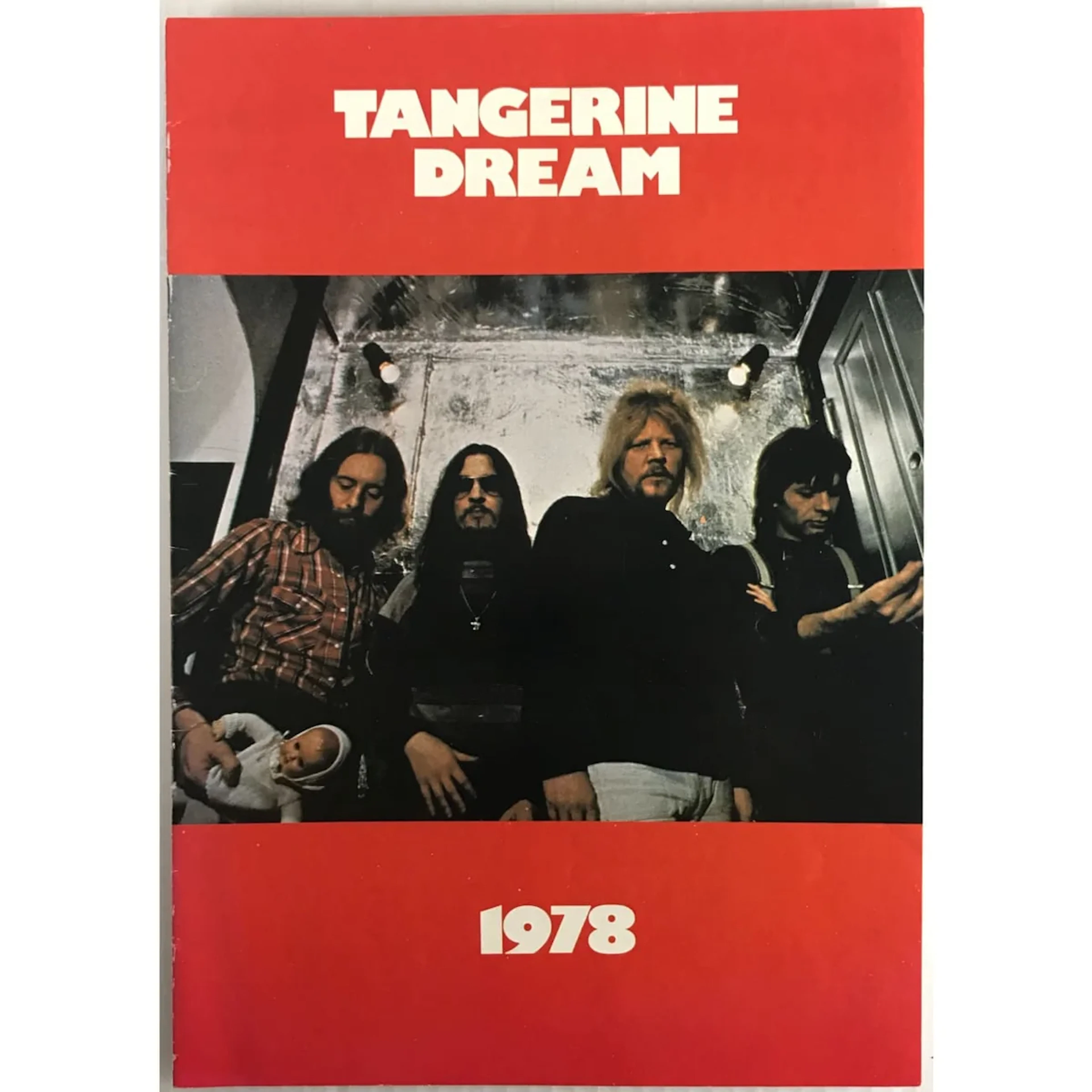 Tangerine Dream 1978 UK Tour Concert Program