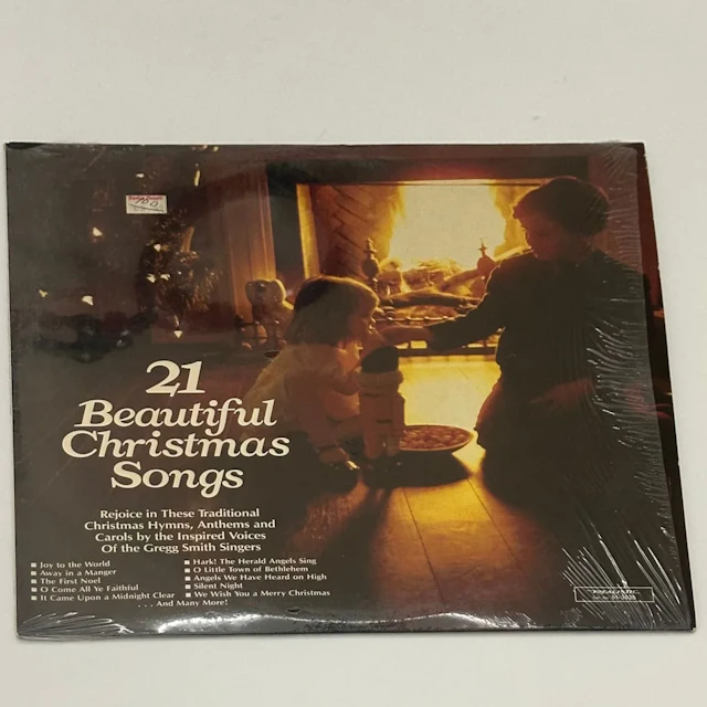 21 Beautiful Christmas Songs Gregg Smith Singers 1983 LP 51-3026