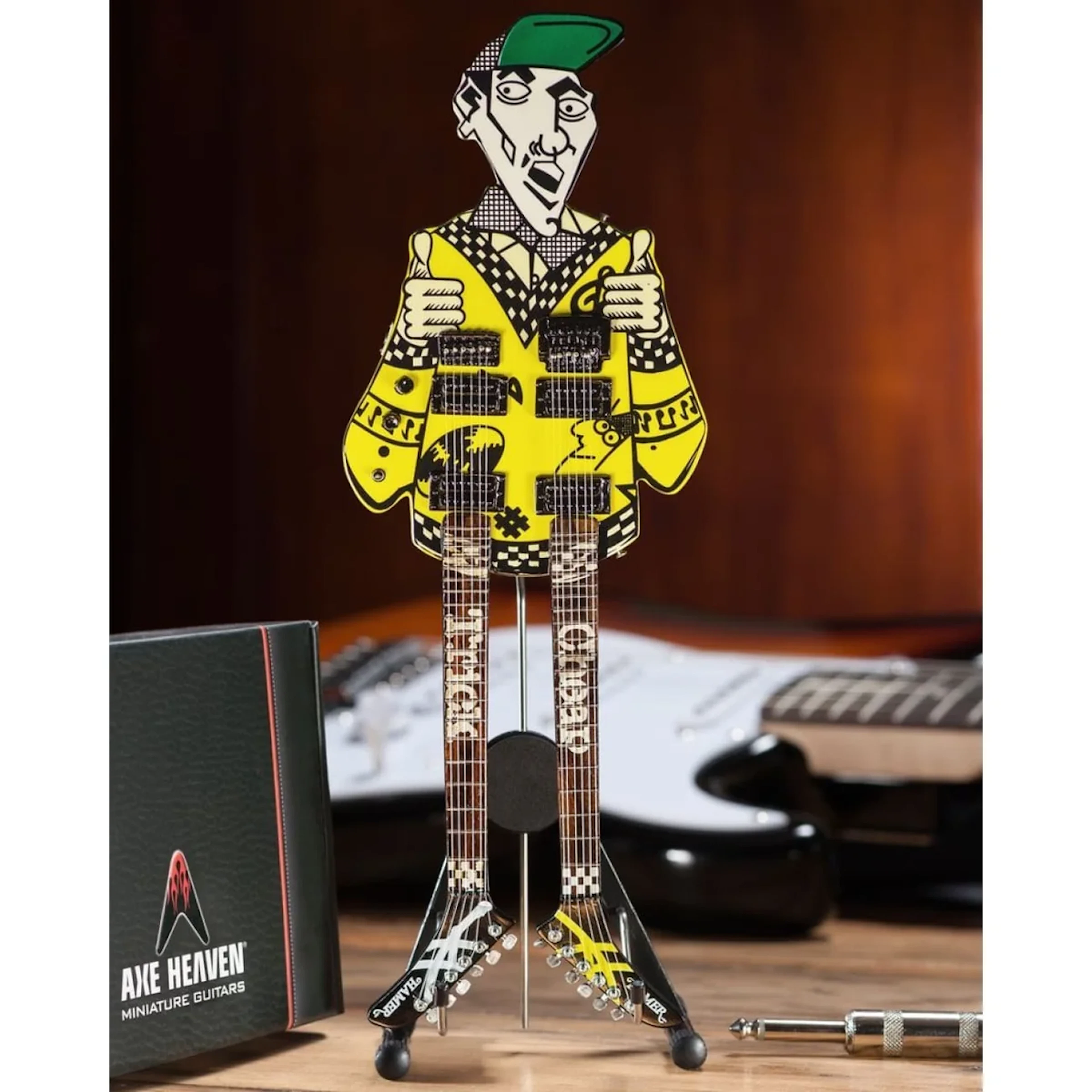Cheap Trick Rick Nielsen™ "Uncle Dick" Mini Guitar Replica