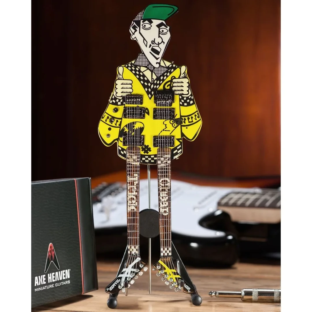 Cheap Trick Rick Nielsen™ "Uncle Dick" Mini Guitar Replica