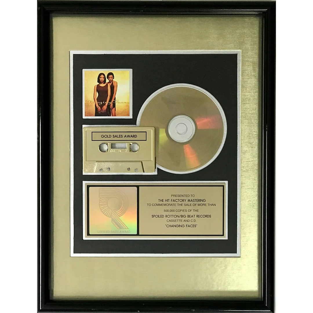 Changing Faces debut RIAA Gold Album Award