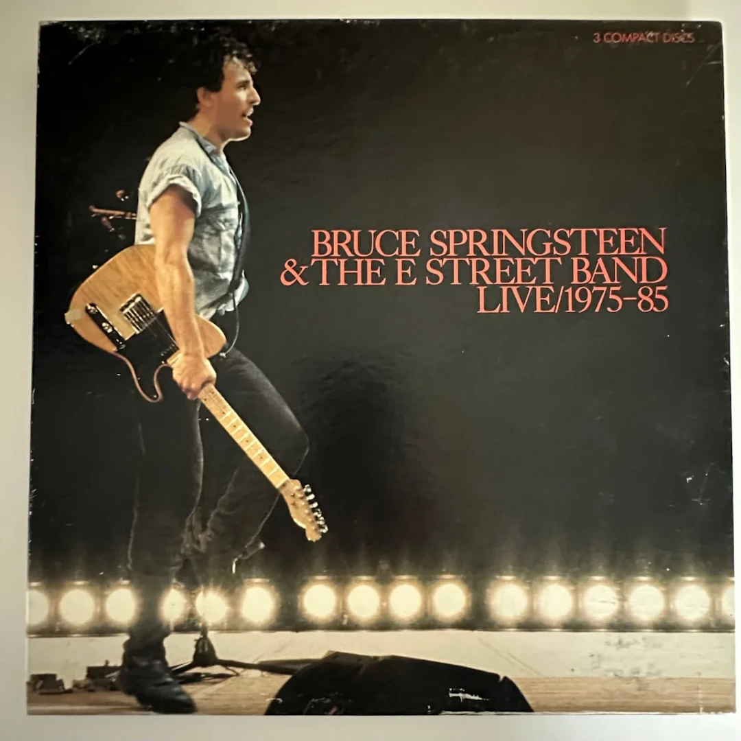Bruce Springsteen & The E Street Band Live 1975-85 3-CD Box Set Promo