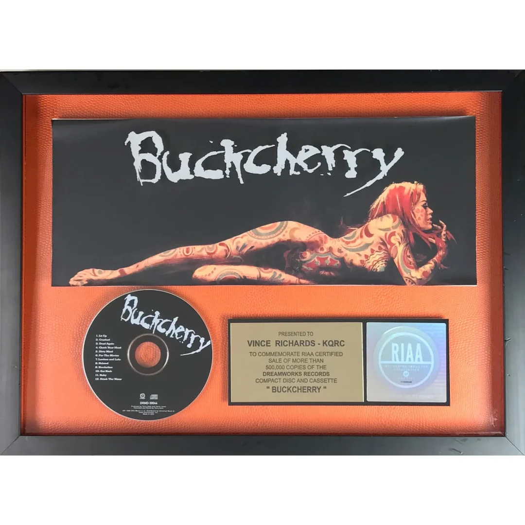 Buckcherry debut RIAA Gold Album Award