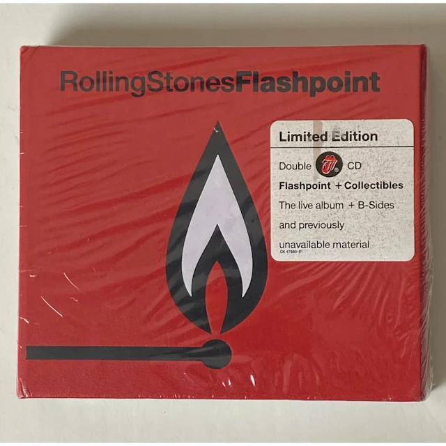Rolling Stones Flashpoint Limited Ed Dbl CD 1991 Sealed
