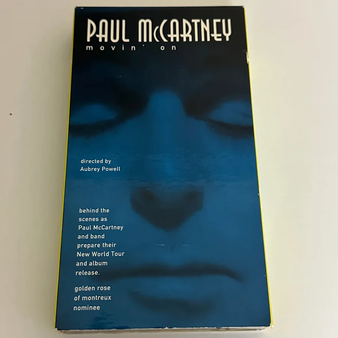 Paul McCartney Movin' On 1993 VHS MP6327