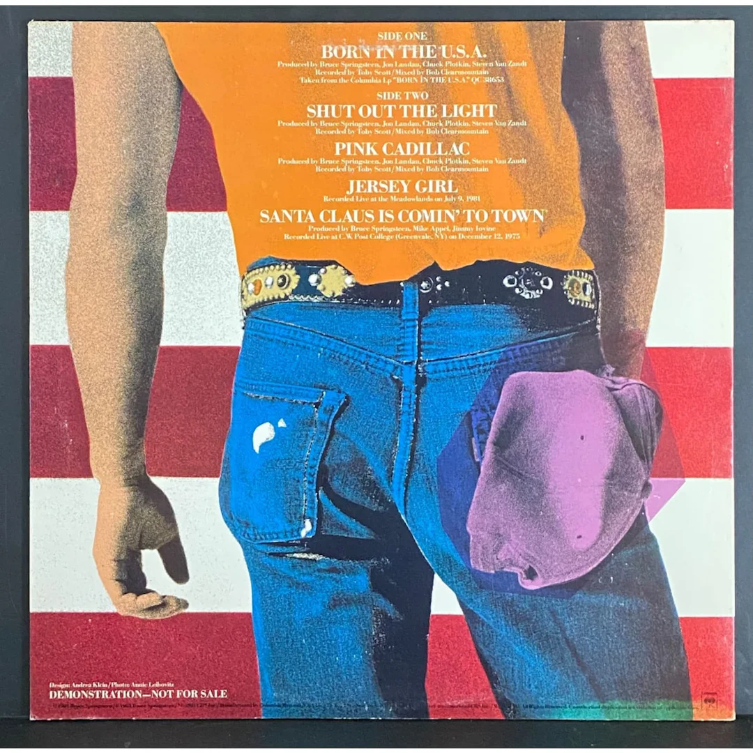 Bruce Springsteen Born In The USA EP Promo 12"