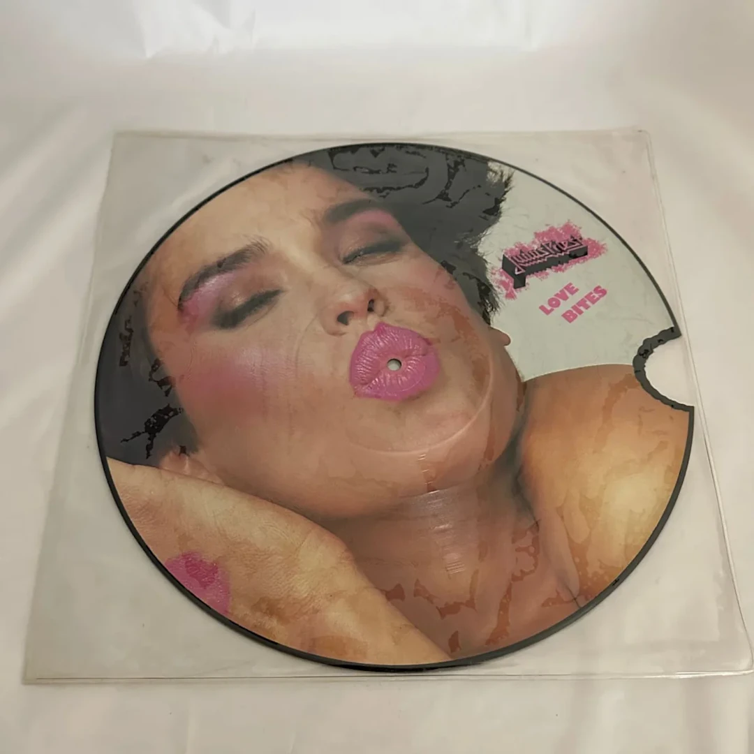 Judas Priest "Love Bites" 1984 Sealed 12" Picture Disc AS99 1851