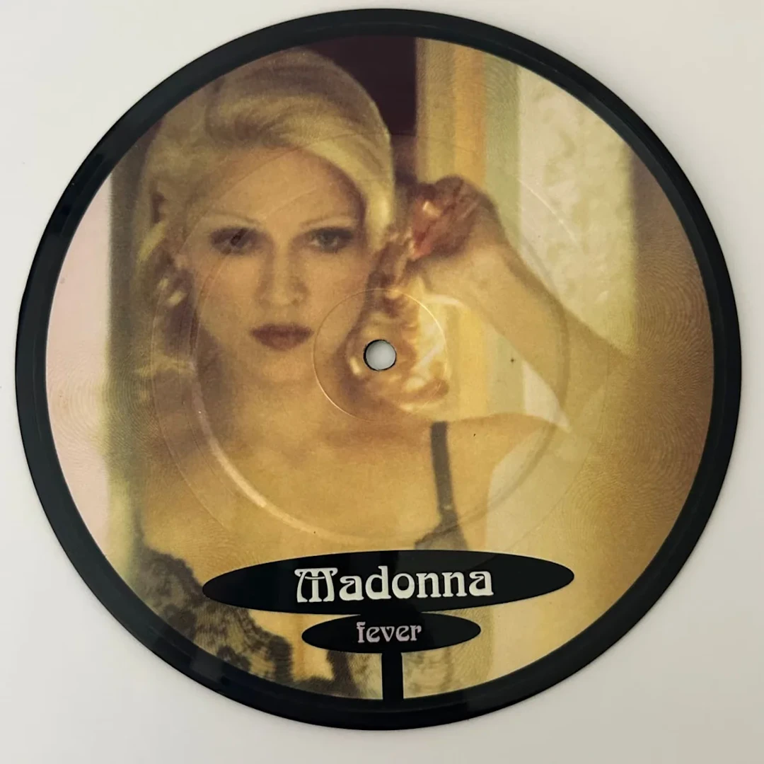 Madonna "Fever" 1993 UK 7" Picture Disc Limited Ed #03765 5439-18522-7