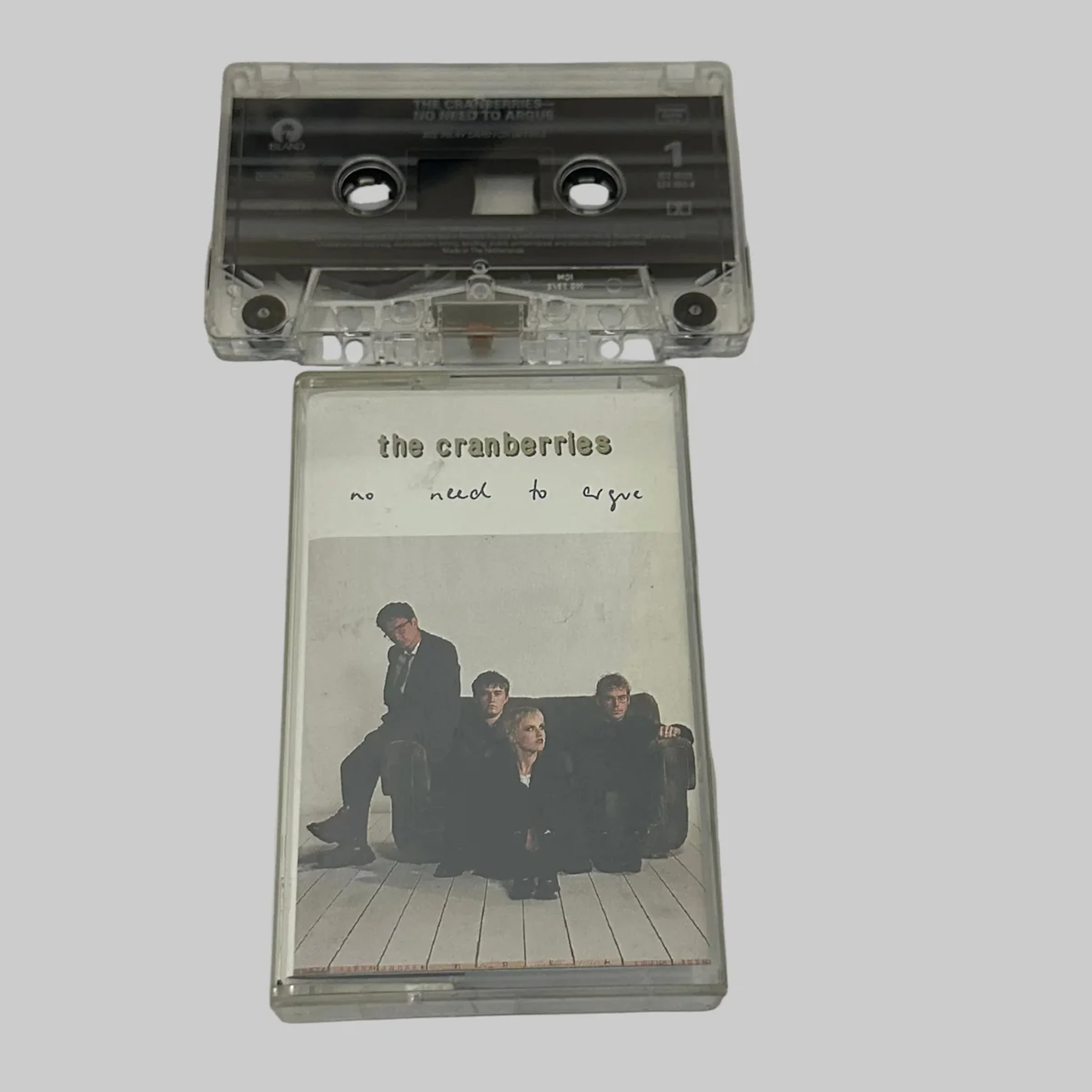 The Cranberries No Need To Argue 1994 EU Cassette Import 524050-4