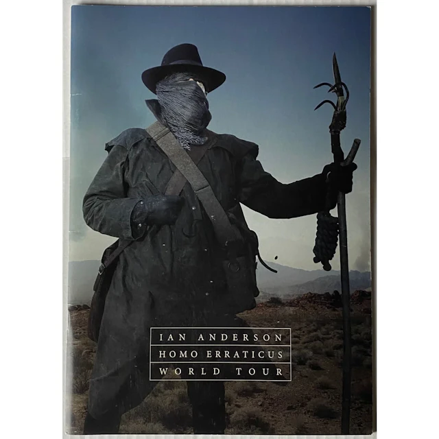 Ian Anderson 2014 Homo Erraticus World Tour Program