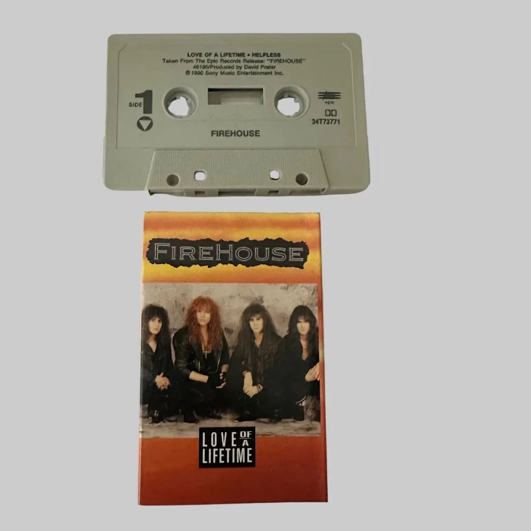Firehouse "Love Of A Lifetime" 1991 Cassette Single 34T 73771