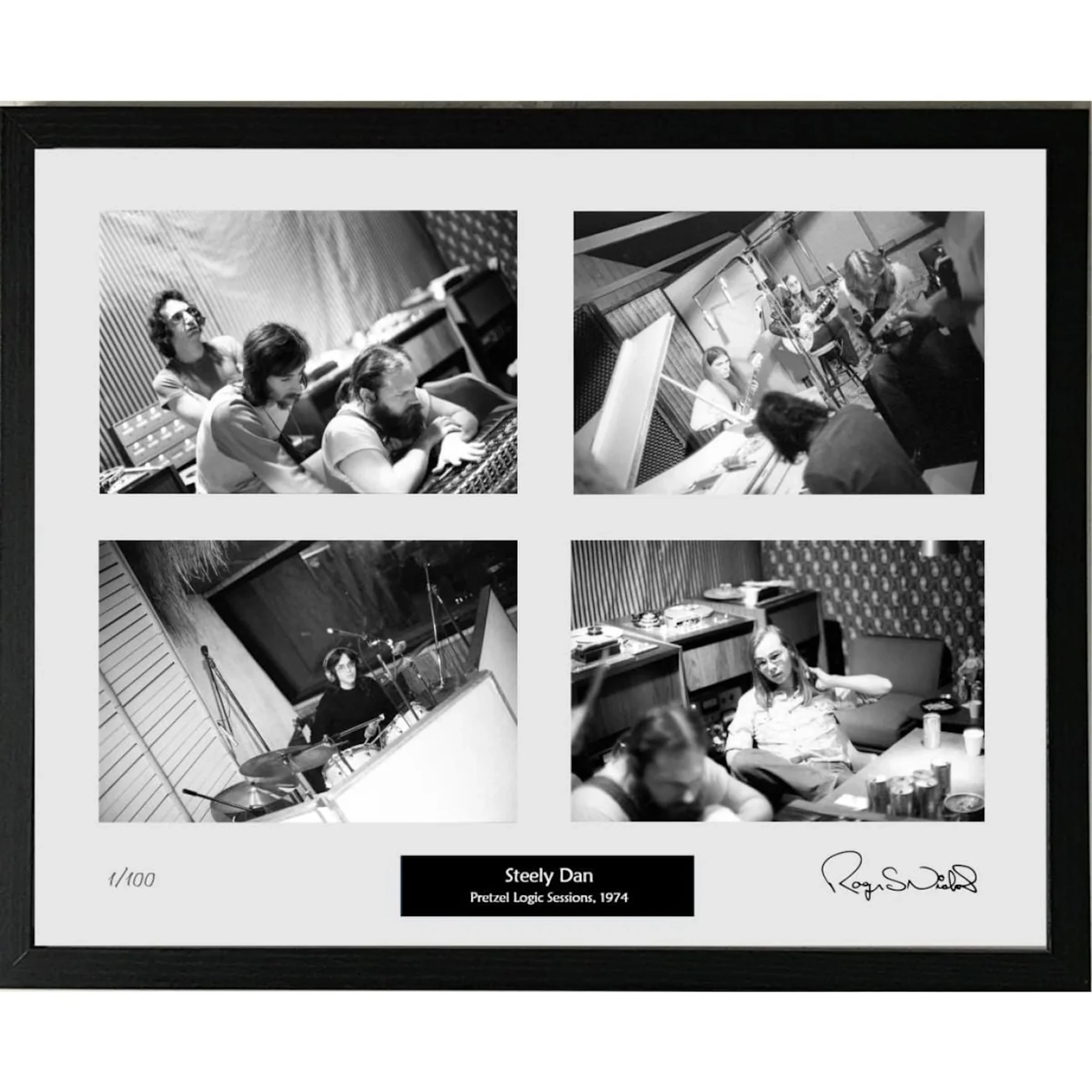 Steely Dan 1974 Pretzel Logic Sessions Roger Nichols Photos - Limited Edition