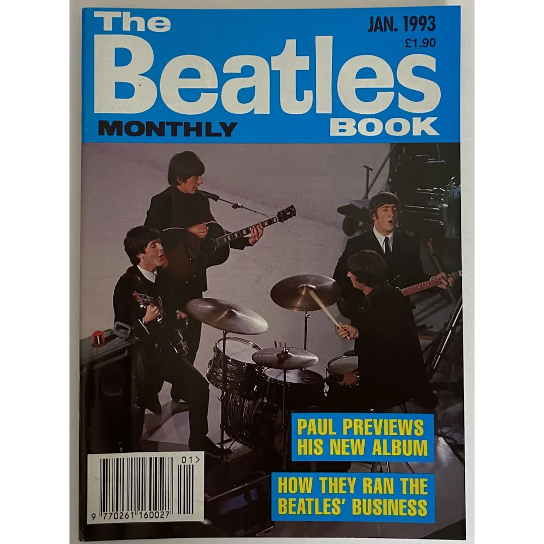 Beatles Book Monthly Magazines 1993 Issues - original 3rd era - sold