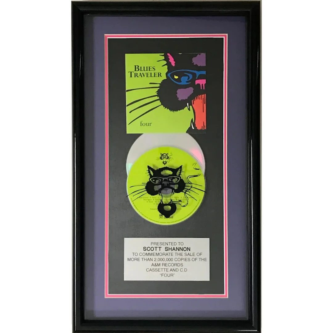 Blues Traveler Four A&M Records Award