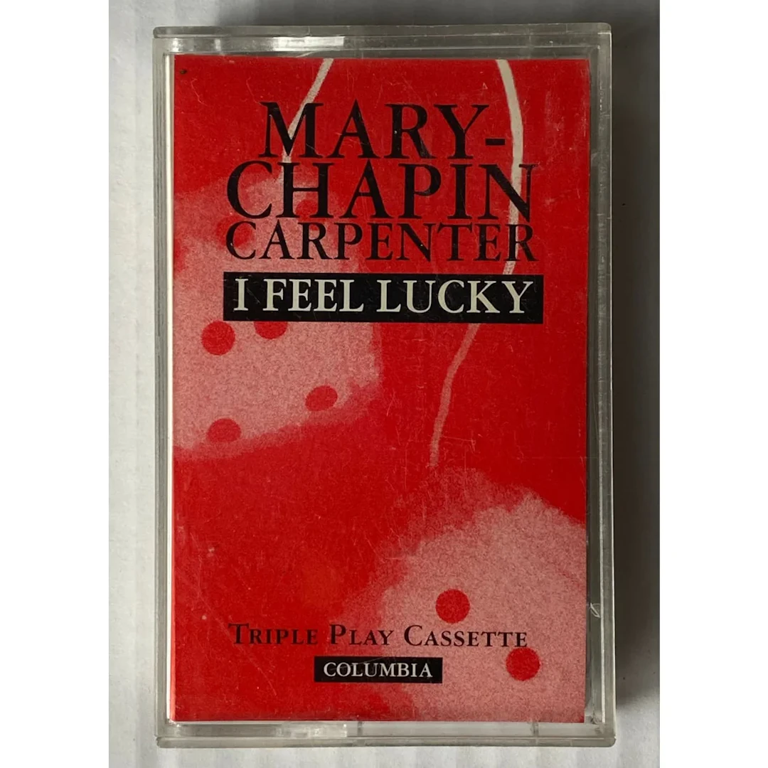 Mary Chapin Carpenter "I Feel Lucky" 1992 Promo Cassette
