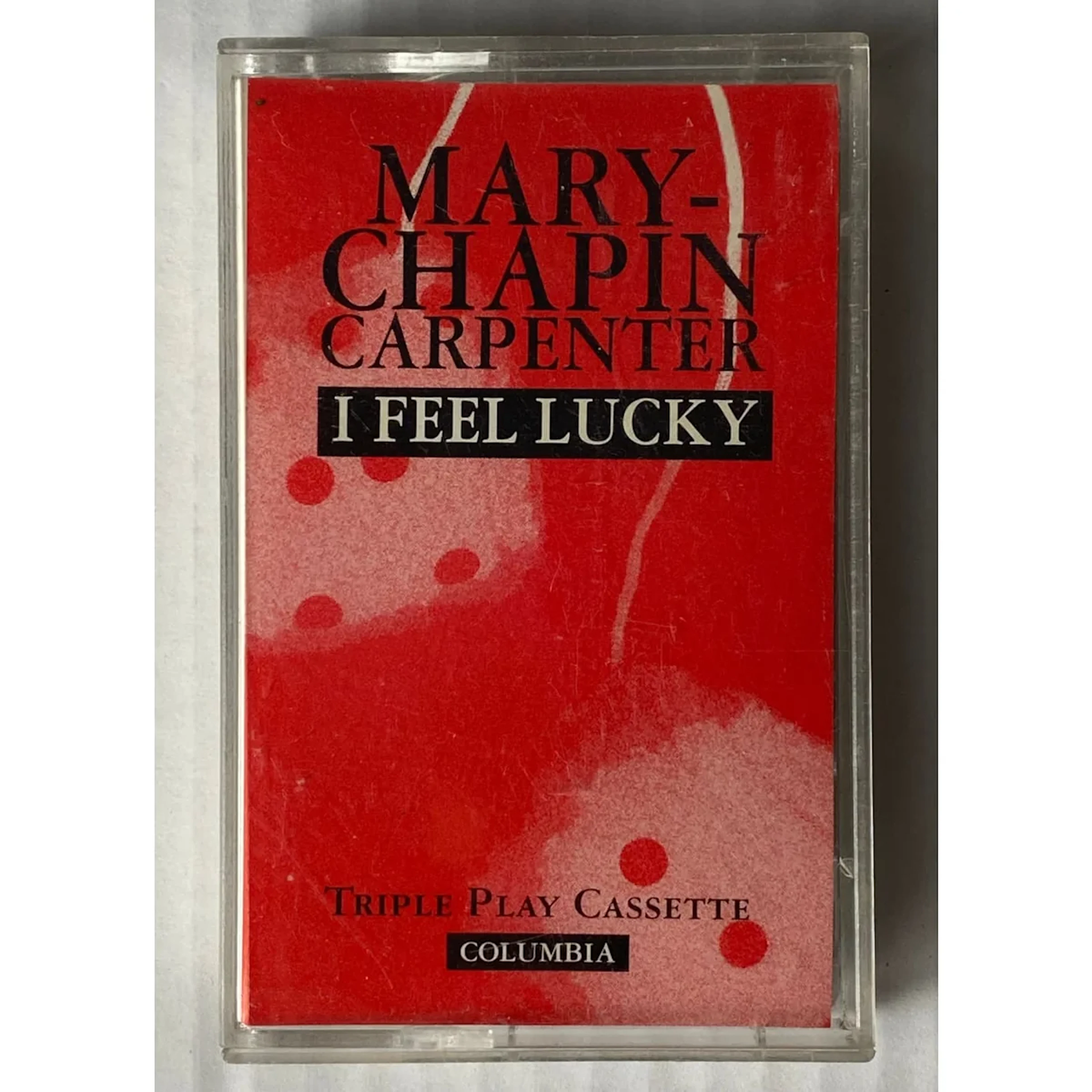 Mary Chapin Carpenter "I Feel Lucky" 1992 Promo Cassette
