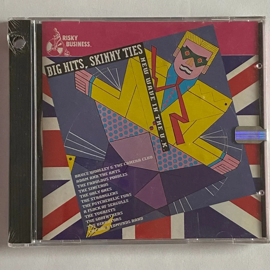 Big Hits, Skinny Ties New Wave in the U.K. 1994 Sealed CD