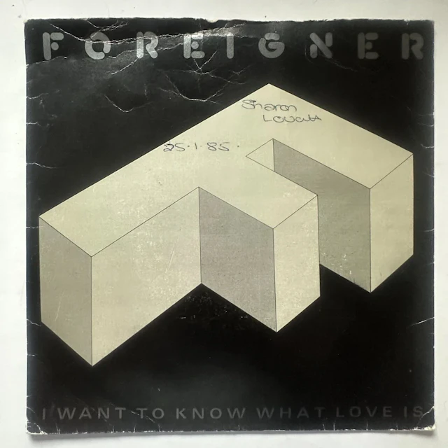 Foreigner ‎ I Want To Know What Love Is 7" Single 1984 A9596 UK