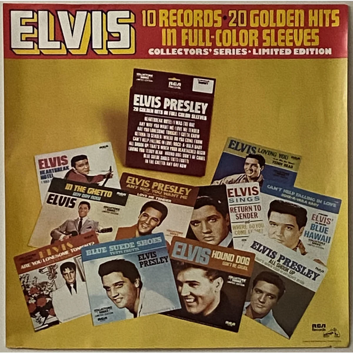 Elvis Presley 1978 Promo Poster for the Collectors' Series Barnebys