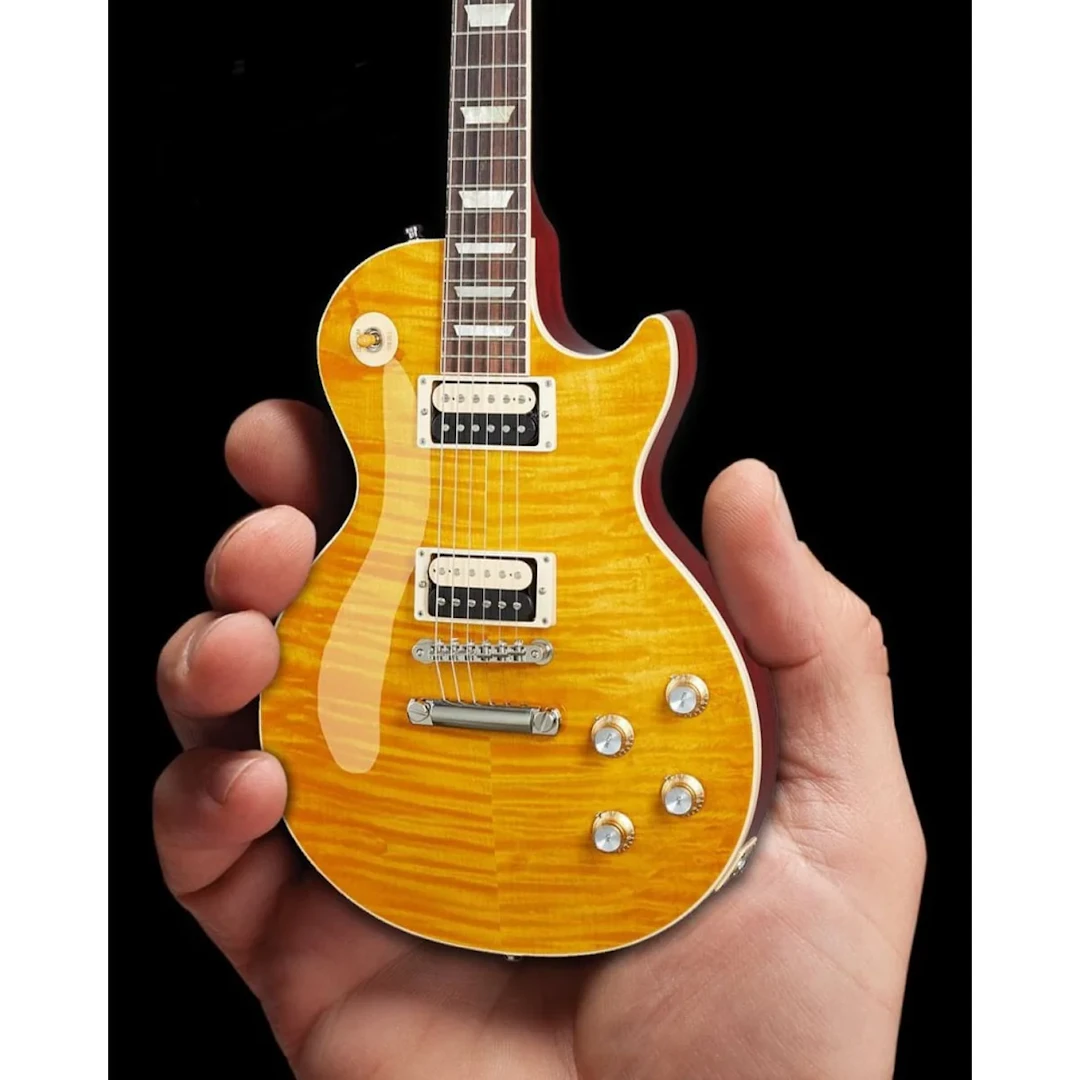 Slash Guns N Roses Gibson® Les Paul Gold Burst Mini Guitar Replica