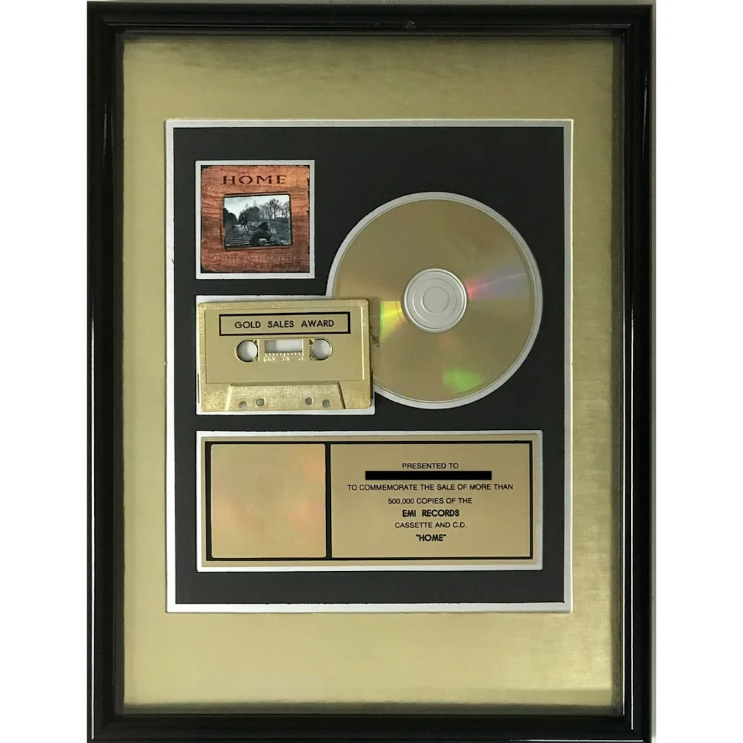 Blessid Union Of Souls Home RIAA Gold Album Award