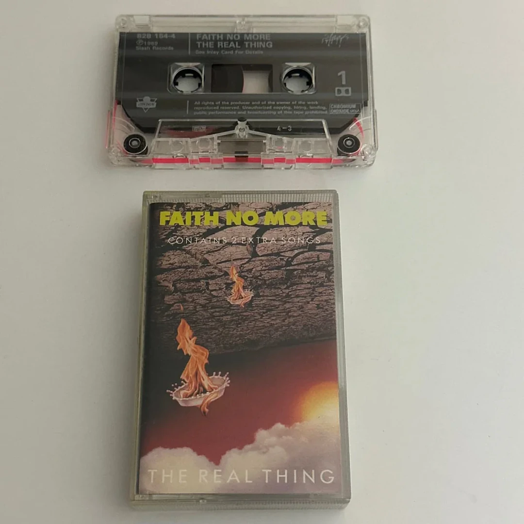 Faith No More The Real Thing UK Import Cassette (1989) 828 154-4