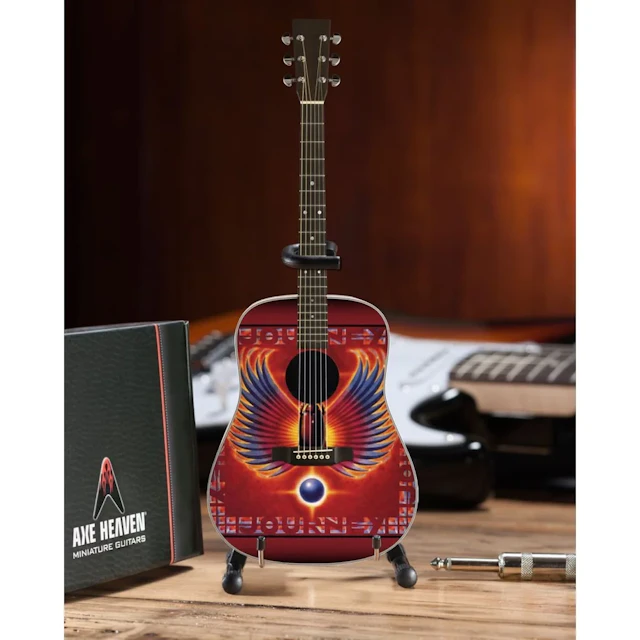 Journey Greatest Hits Tribute Mini Guitar Replica