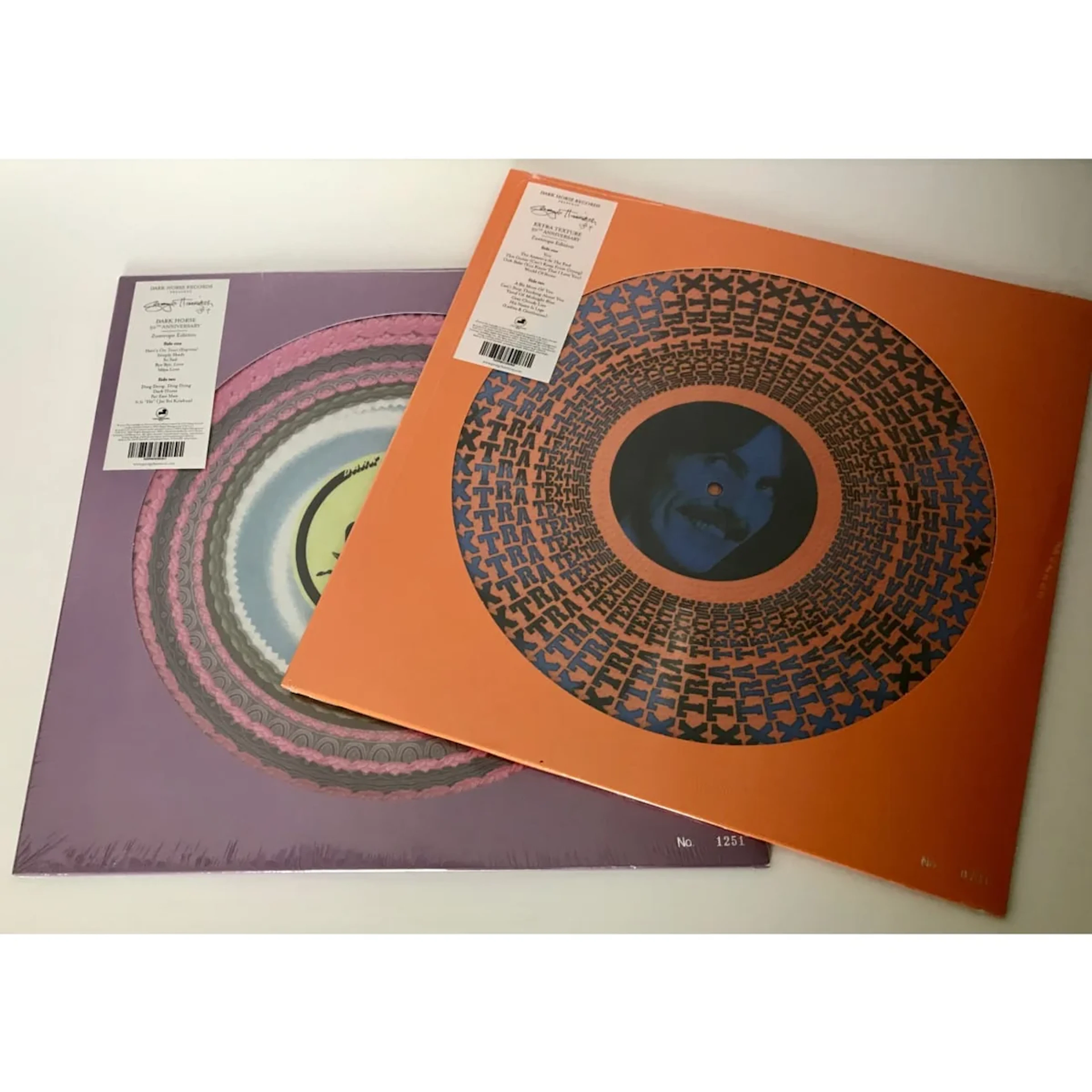George Harrison Dark Horse & Extra Texture RSD 2026 Zoetrope LPs:
