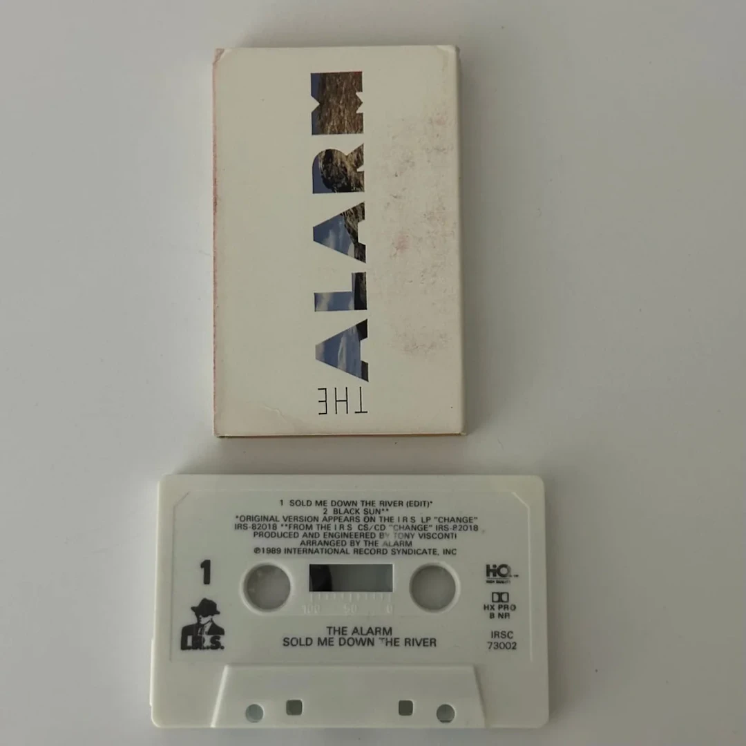 The Alarm "Sold Me Down the River" Cassette Single (1989) IRSC-73002
